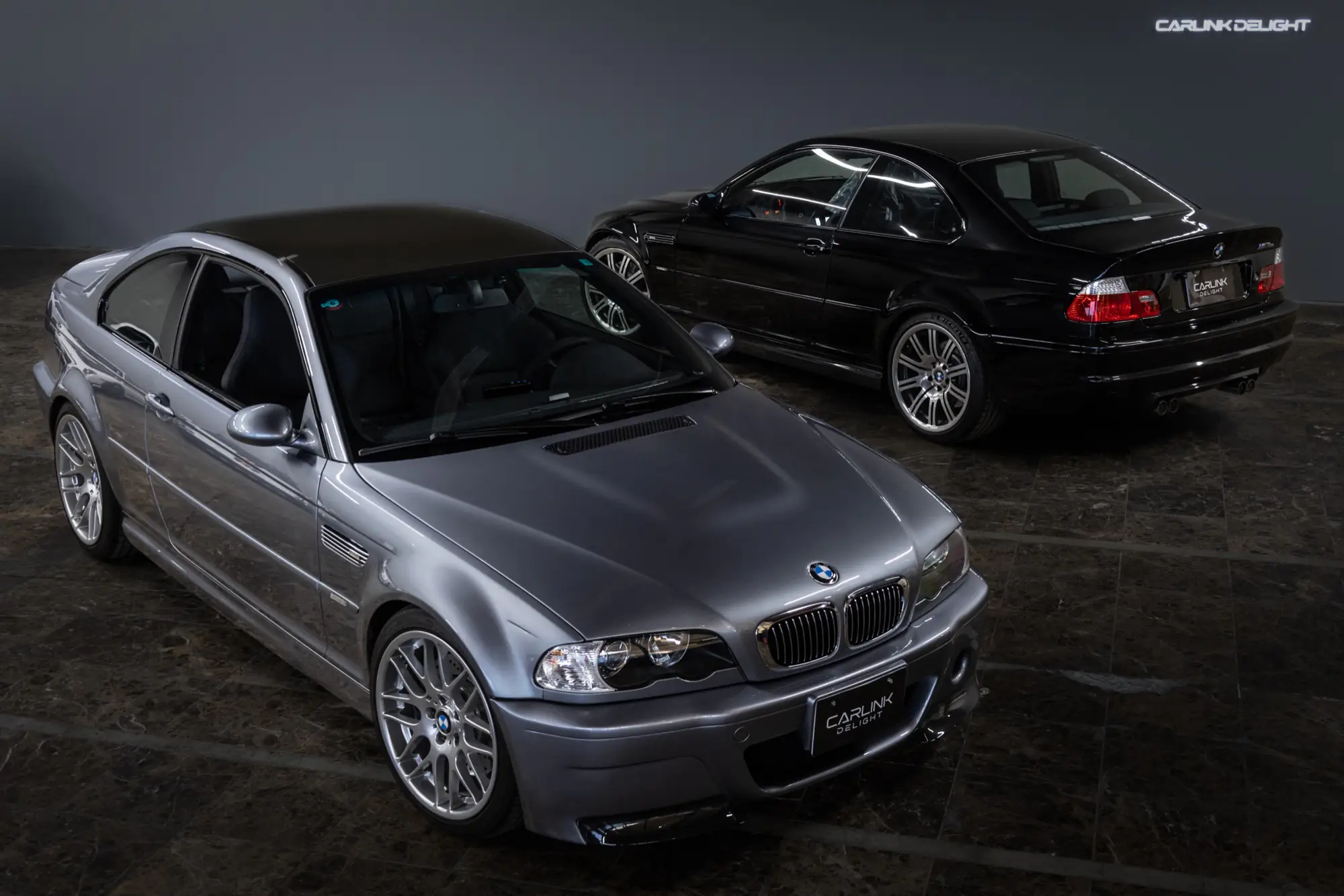 BMW E46 M3 CSLとE46 M3