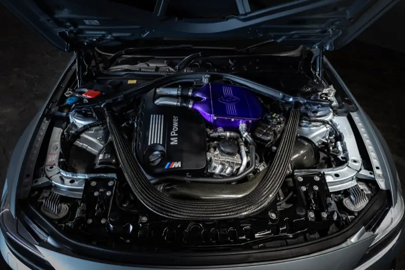 S55エンジンルームのカスタム