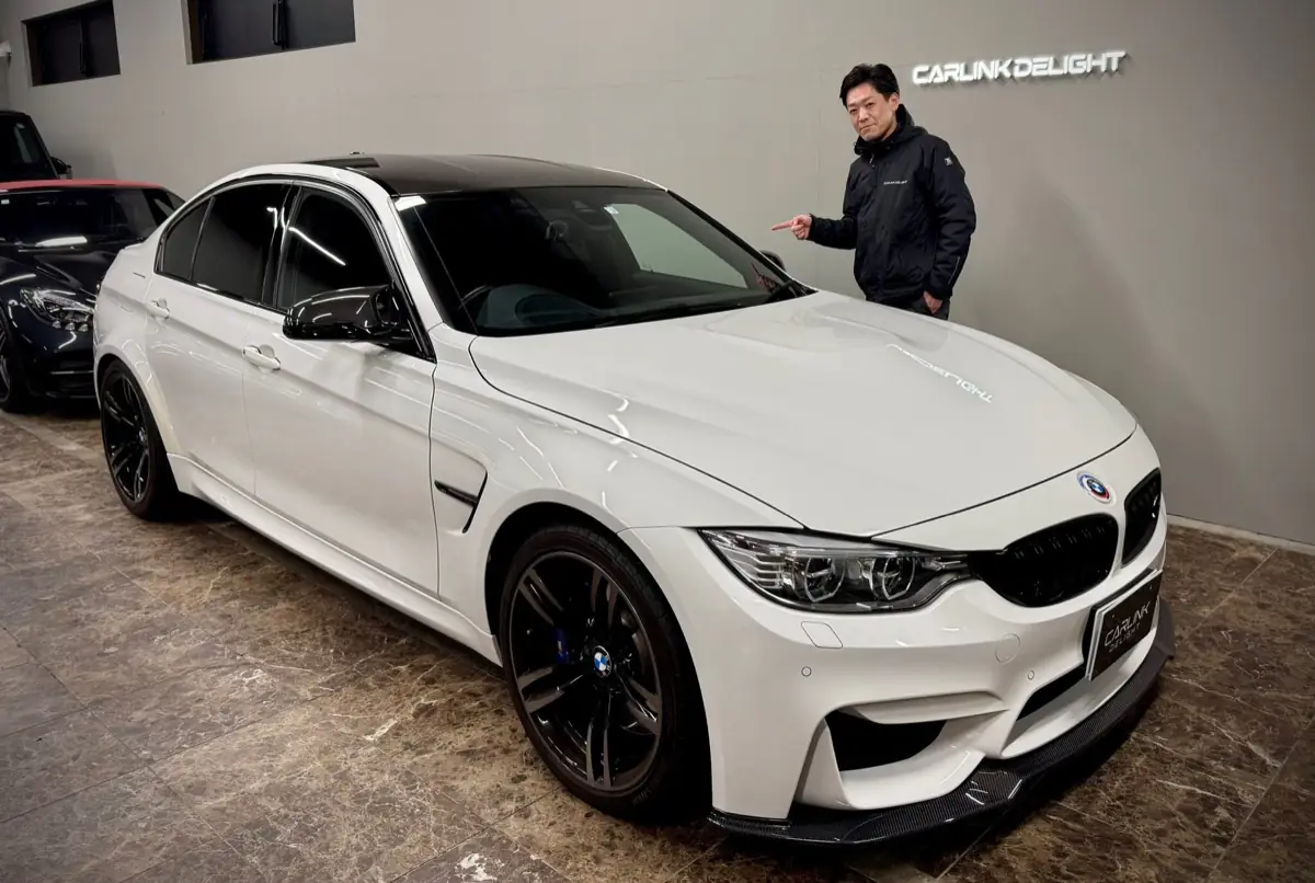 営業チーフ 宮本洋平とF80 M3